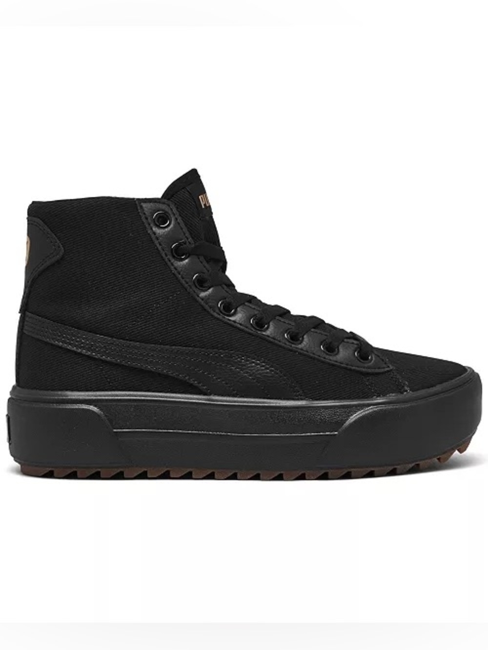 PUMA WOMEN’S KAIA HI TOP PLATFORM SNEAKERS – BLACK SIZE 9.5 (NEW WITH TAGS) B9 - Picture 3 of 8
